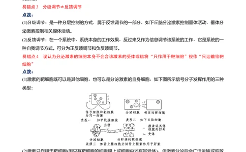 宝典15体液调节（原卷版）_2024年新高考资料_1.2024一轮复习_2024年高考生物一轮复习知识清单