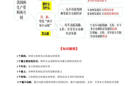 第一课我国的生产资料所有制（精品讲义）_新高考复习资料_2024年新高考资料_一轮复习资料_完2024年高考政治一轮复习考点帮（课件+讲义+练习）（新教材新高考）