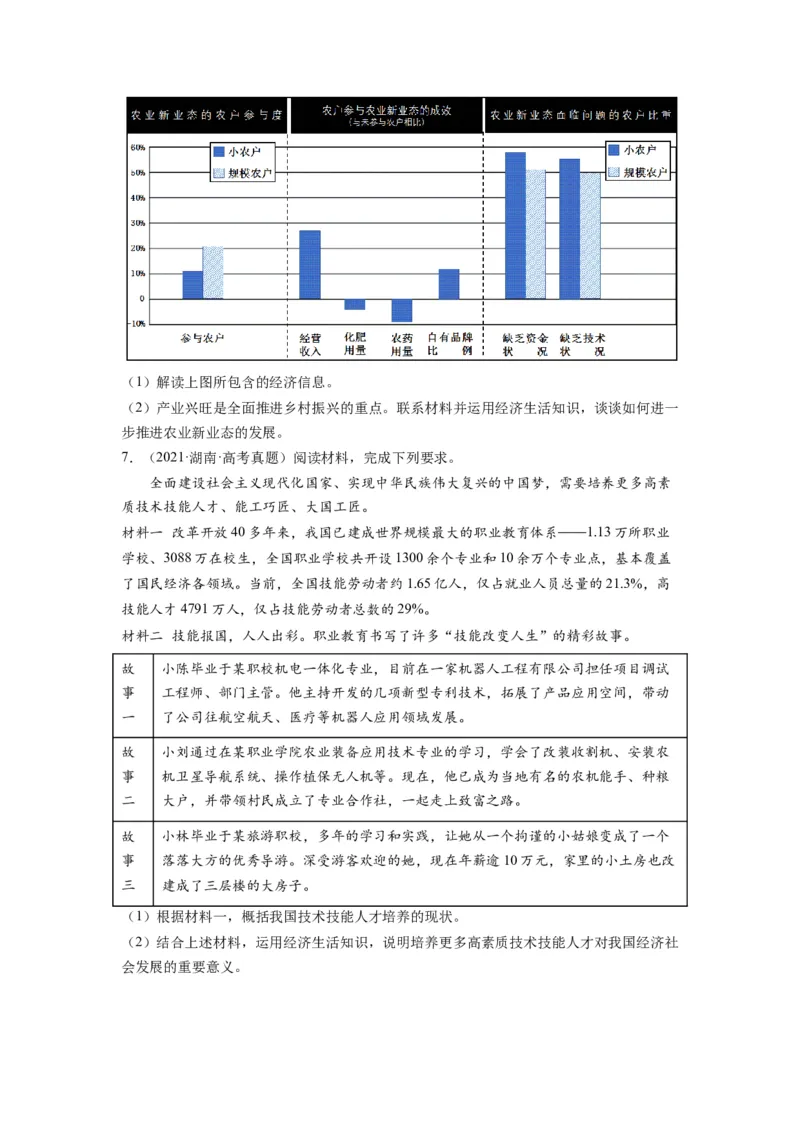 第03课我国的经济发展（练习）（原卷版）_新高考复习资料_2024年新高考资料_一轮复习资料_完2024年高考政治一轮复习讲练测（课件+讲义+练习）（新教材新高考）_必修2