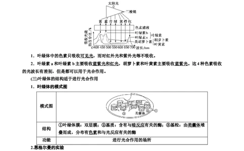 专题10光合作用（原卷版)_2024年新高考资料_3.2024专项复习_备战2024年高考生物一轮复习重难点专项突破_专题10光合作用-备战2024年高考生物一轮复习重难点专项突破