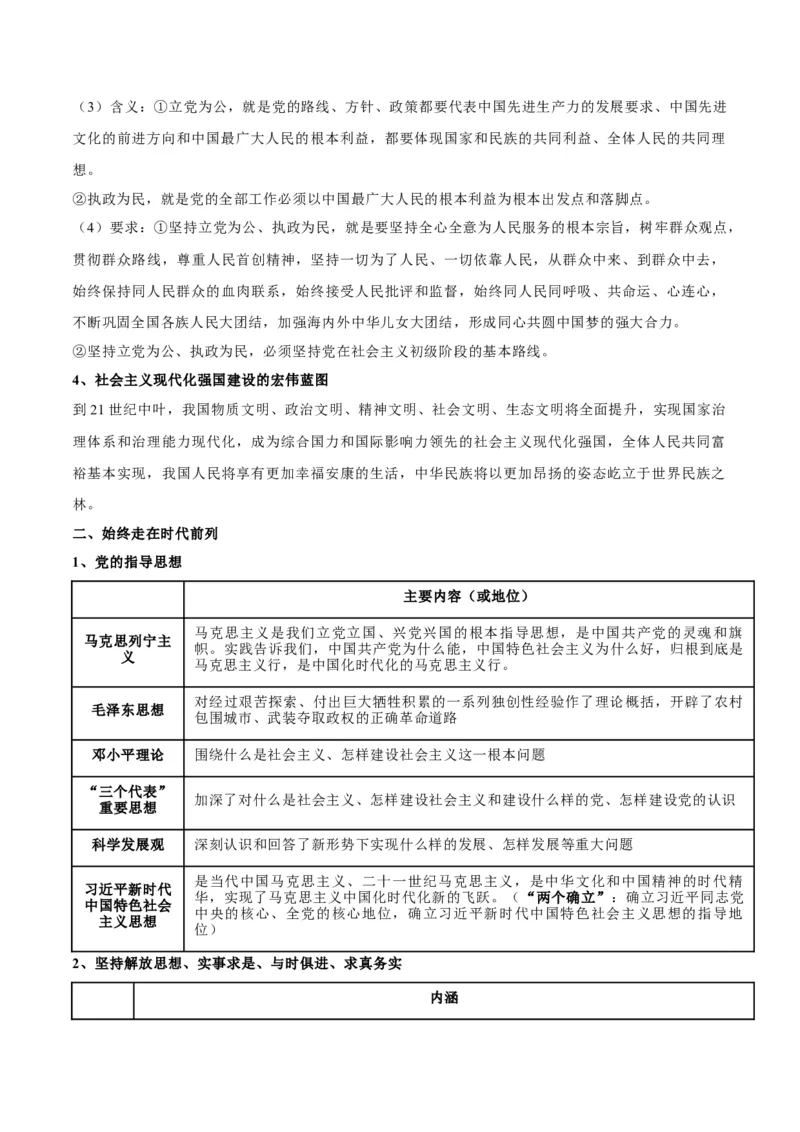 考点巩固卷04中国的领导（原卷版）_新高考复习资料_2025年新高考资料_2025年高考政治一轮复习考点通关卷（新高考通用）