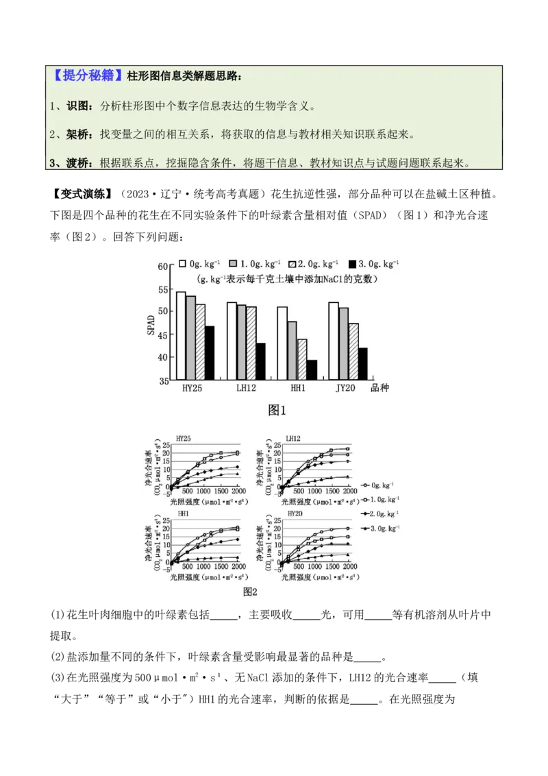 专题11情境信息类（原卷版）_2024年新高考资料_2.2024二轮复习_2024年高考生物二轮热点题型归纳与变式演练（新高考通用）