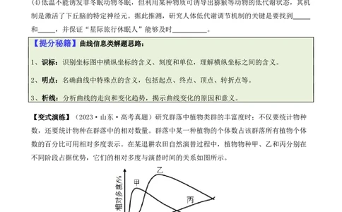 专题11情境信息类（原卷版）_2024年新高考资料_2.2024二轮复习_2024年高考生物二轮热点题型归纳与变式演练（新高考通用）