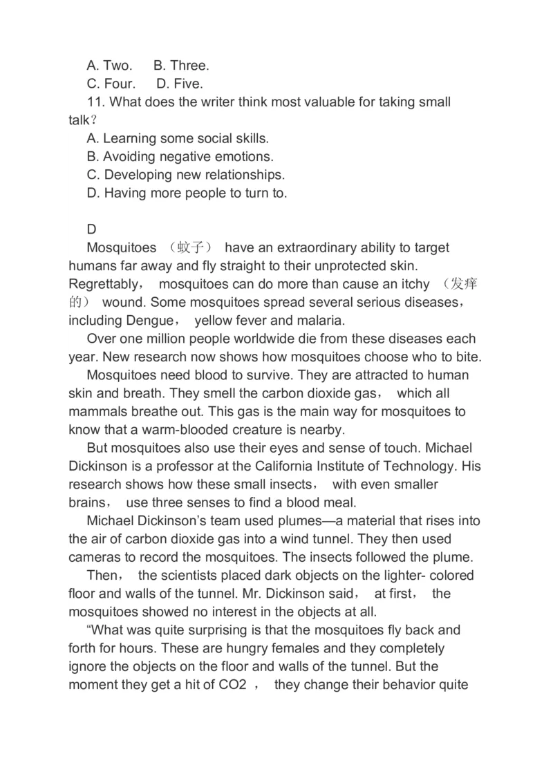 2023届高考英语二轮复习阅读理解完形填空书面表达分类综合训练（含答案）_03高考英语_通用版（老高考）复习资料_2023年复习资料_二轮复习_611