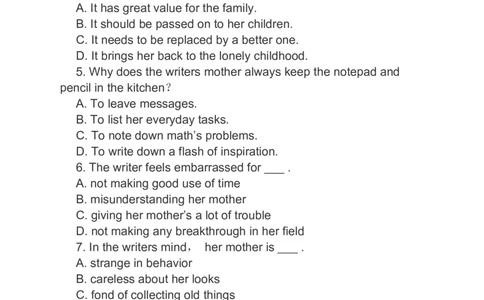 2023届高考英语二轮复习阅读理解完形填空书面表达分类综合训练（含答案）_03高考英语_通用版（老高考）复习资料_2023年复习资料_二轮复习_611