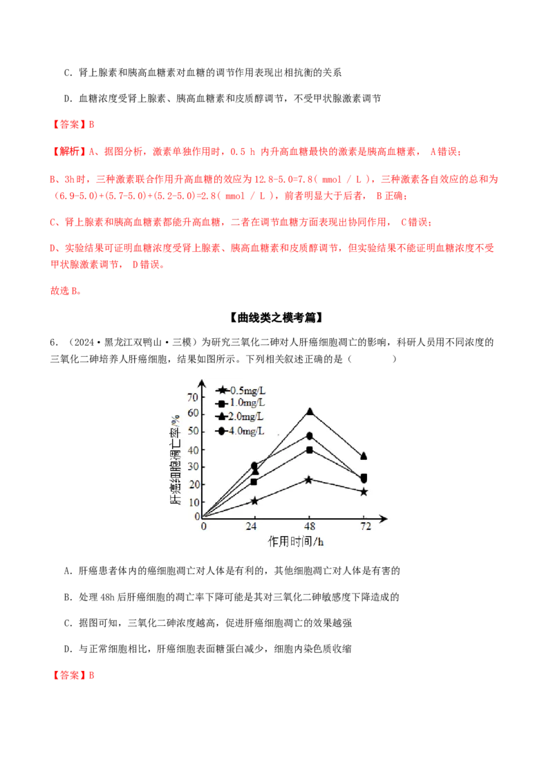 抢分11选择题冲刺篇（教师版）_2024年新高考资料_5.2024三轮冲刺_备战2024年高考生物抢分秘籍（新高考专用）321842314