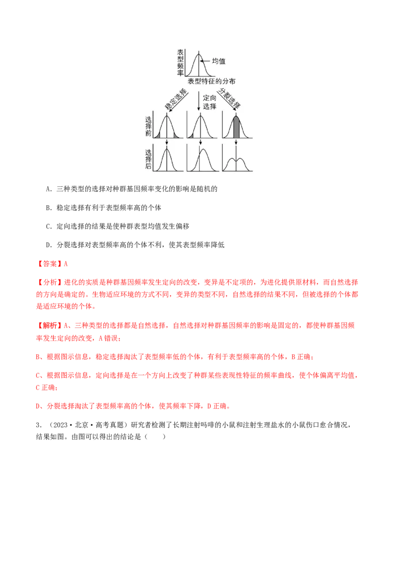 抢分11选择题冲刺篇（教师版）_2024年新高考资料_5.2024三轮冲刺_备战2024年高考生物抢分秘籍（新高考专用）321842314
