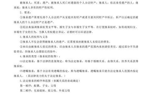 专题40在和睦家庭中成长_新高考复习资料_2024年新高考资料_一轮复习资料_口袋书2024年高考政治一轮复习知识清单（新高考通用）
