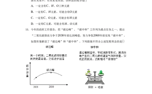 2021年山东省淄博市中考化学真题_5.2015-2025年中考化学_2.化学中考真题2015-2024年_地区卷_山东省_山东淄博化学10-21