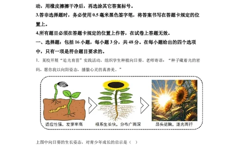 2025年四川省宜宾市中考道德与法治真题_7.2015-2025年中考道法_7.2025各省市道法_四川