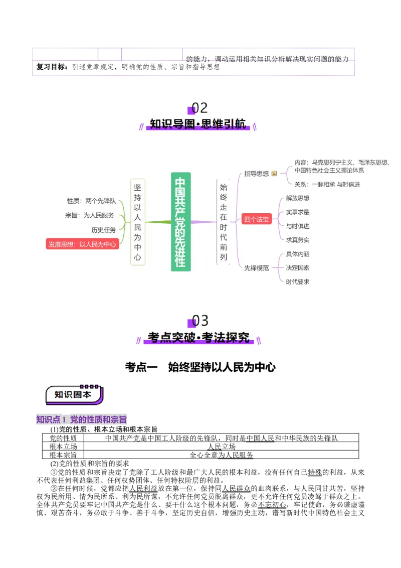 第10讲中国的先进性（讲义）（解析版）_新高考复习资料_2025年新高考资料_2025年高考政治一轮复习讲练测（新教材新高考）
