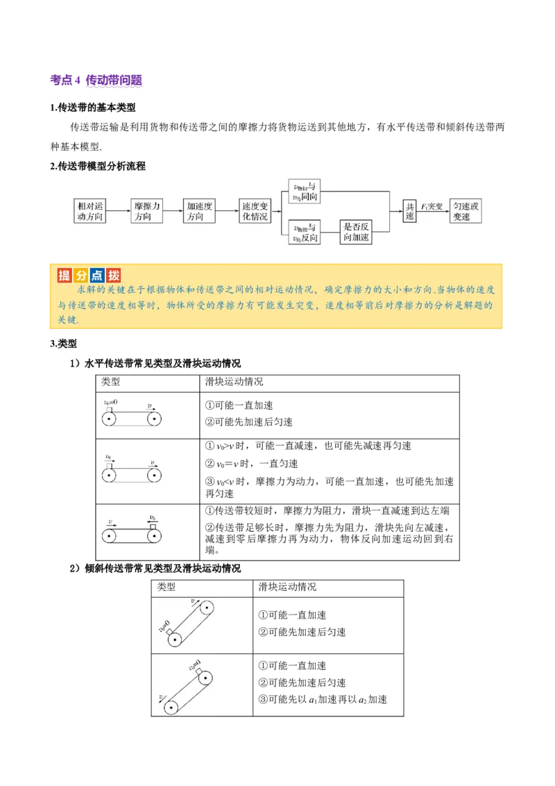 专题02力与直线运动（讲义）（解析版）_03高考英语_2025年新高考资料_二轮复习_01高考语文等多个文件_上好课2025年高考物理二轮复习讲练测（新高考通用）