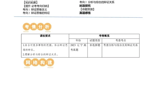 第08课把握辩证分合（讲义）（解析版）_新高考复习资料_2024年新高考资料_一轮复习资料_完2024年高考政治一轮复习讲练测（课件+讲义+练习）（新教材新高考）_选择性必修3