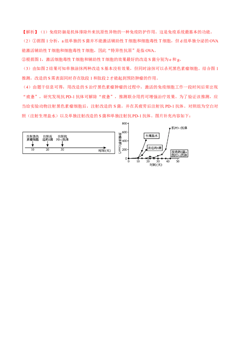 专题03实验补充完善类（解析版）_2024年新高考资料_3.2024专项复习_备战2024年高考生物实验专项突破_专题03实验补充完善类-备战2024年高考生物实验专项突破