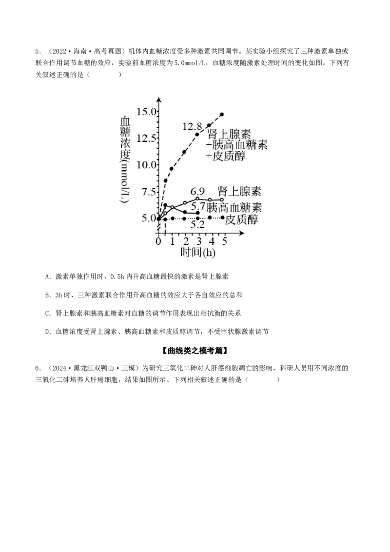 抢分11选择题冲刺篇（学生版）_2024年新高考资料_5.2024三轮冲刺_备战2024年高考生物抢分秘籍（新高考专用）321842314