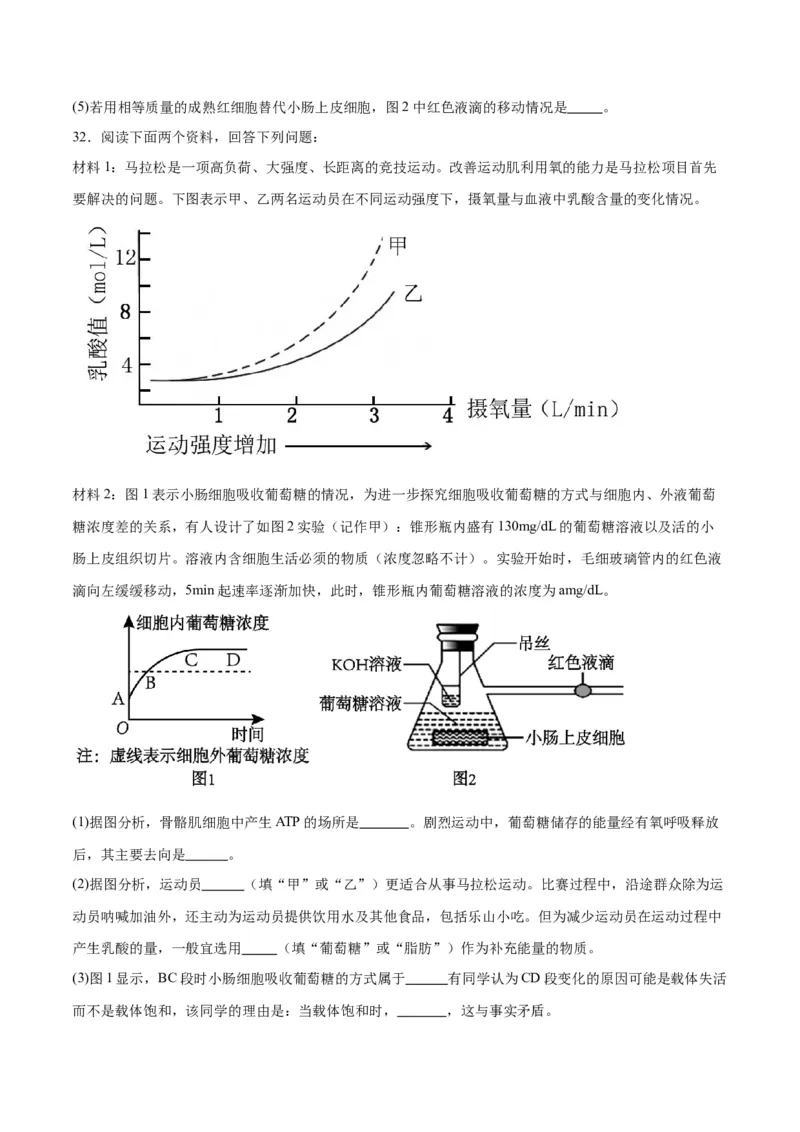 专题9细胞呼吸（原卷版)_2024年新高考资料_3.2024专项复习_备战2024年高考生物一轮复习重难点专项突破_专题09细胞呼吸-备战2024年高考生物一轮复习重难点专项突破