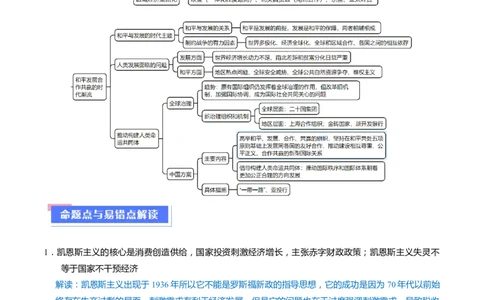 重难点16当代世界发展的特点与主要趋势（原卷版）_2024年新高考资料_3.2024专项复习_2024年高考历史热点&middot;重点&middot;难点专练（新高考专用）