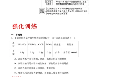 专题39微生物的培养技术和应用（解析版）_2024年新高考资料_3.2024专项复习_备战2024年高考生物一轮复习重难点专项突破