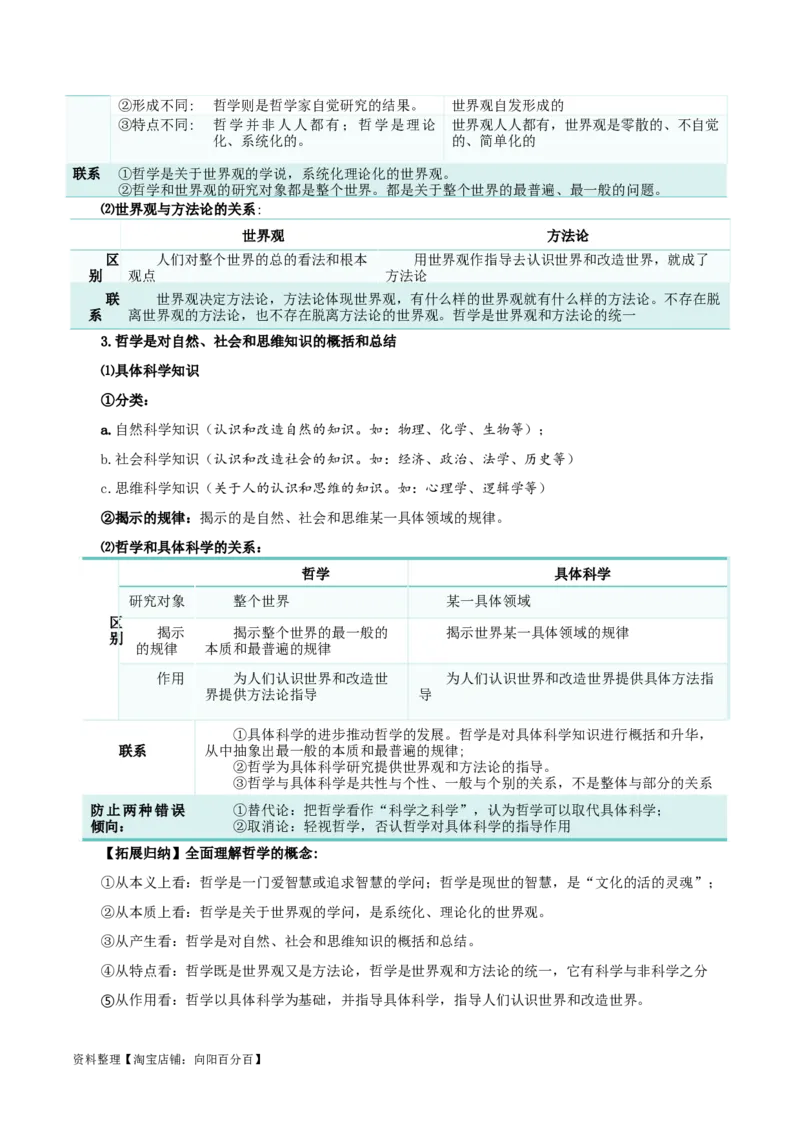 第一课时代精神的精华（精品讲义）_新高考复习资料_2024年新高考资料_一轮复习资料_完2024年高考政治一轮复习考点帮（课件+讲义+练习）（新教材新高考）_必修四《哲学与文化》