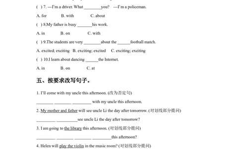 Unit6Aninterestingcountry同步练习3_同步练习_课时练习_同步练习第2套（24份）_Unit6Aninterest