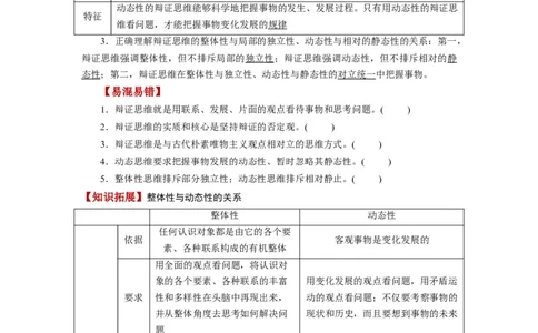 第08课把握辩证分合（讲义）（原卷版）_新高考复习资料_2024年新高考资料_一轮复习资料_完2024年高考政治一轮复习讲练测（课件+讲义+练习）（新教材新高考）_选择性必修3