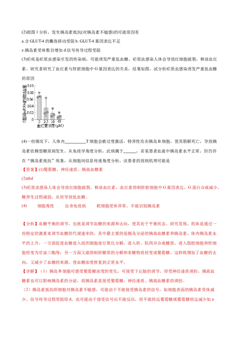 专题30免疫失调和免疫学的应用（解析版)_2024年新高考资料_3.2024专项复习_备战2024年高考生物一轮复习重难点专项突破