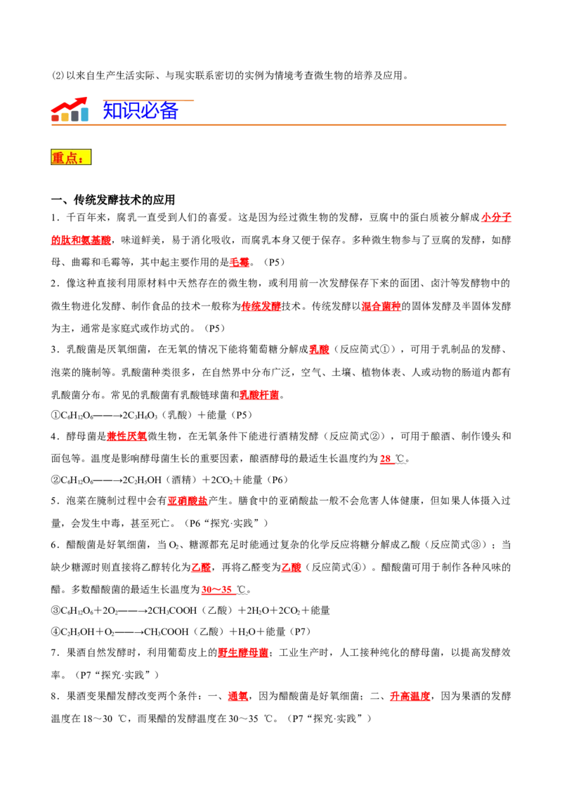 专题11发酵工程（解析版）_2024年新高考资料_3.2024专项复习_2024年高考生物热点&middot;重点&middot;难点专练（新高考专用）