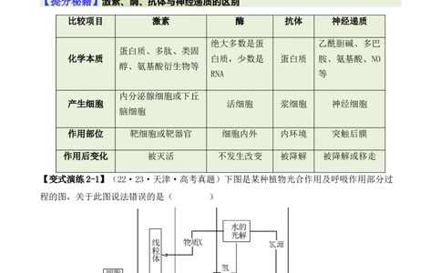 专题02&ldquo;题眼&rdquo;类题型&mdash;&mdash;重点突破法（原卷版）_2024年新高考资料_2.2024二轮复习_2024年高考生物二轮热点题型归纳与变式演练（新高考通用）
