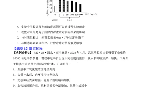 专题02&ldquo;题眼&rdquo;类题型&mdash;&mdash;重点突破法（原卷版）_2024年新高考资料_2.2024二轮复习_2024年高考生物二轮热点题型归纳与变式演练（新高考通用）