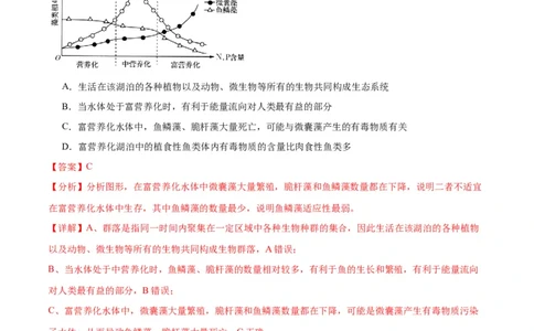 专题35生态系统的结构（解析版)_2024年新高考资料_3.2024专项复习_备战2024年高考生物一轮复习重难点专项突破_专题35生态系统的结构-备战2024年高考生物一轮复习重难点专项突破
