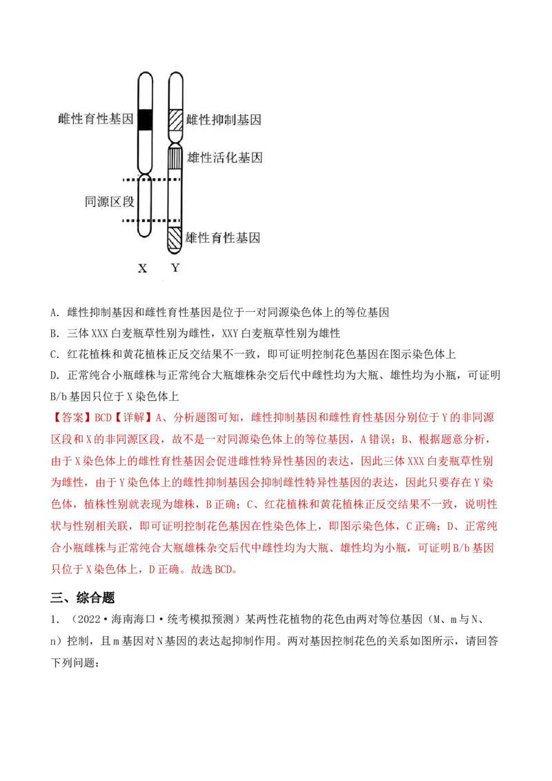 专题06基因的分离定律和自由组合定律（解析版）_2024年新高考资料_3.2024专项复习_备战2024年高考生物一轮复习重难点突破讲解与训练（新教材）