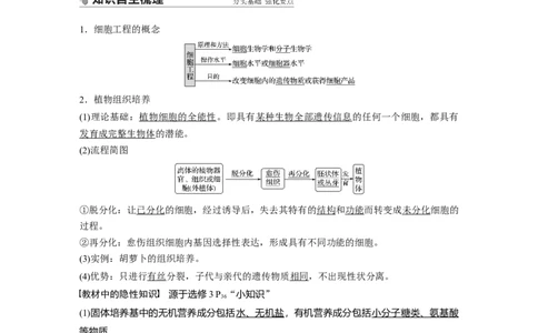 2022年高考生物一轮复习第10单元第34讲　细胞工程_新高考复习资料_2022年新高考复习资料_2022年一轮复习最新版_1.2022年高考生物一轮复习全国通用版
