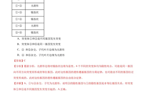 专题17自由组合（解析版)_2024年新高考资料_3.2024专项复习_备战2024年高考生物一轮复习重难点专项突破_专题17自由组合定律