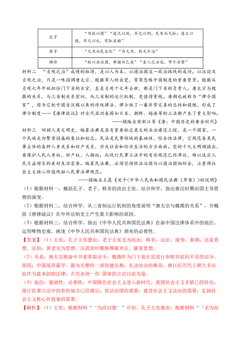 第25讲现代中国的法治、税收与社会保障（解析版）_2024年新高考资料_1.2024一轮复习_2024年高考历史一轮复习讲练测（新教材新高考）