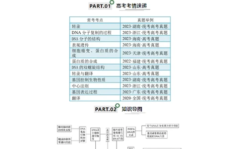 宝典08遗传的分子基础（原卷版）_2024年新高考资料_1.2024一轮复习_2024年高考生物一轮复习知识清单