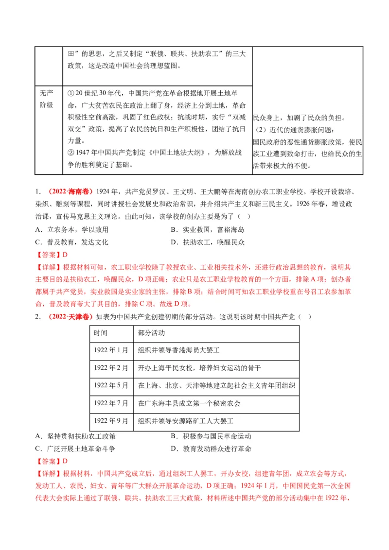 高考热点05关注民生，和谐共生（讲义）（解析版）_2024年新高考资料_2.2024二轮复习_2024年高考历史二轮复习讲练测（新教材新高考）