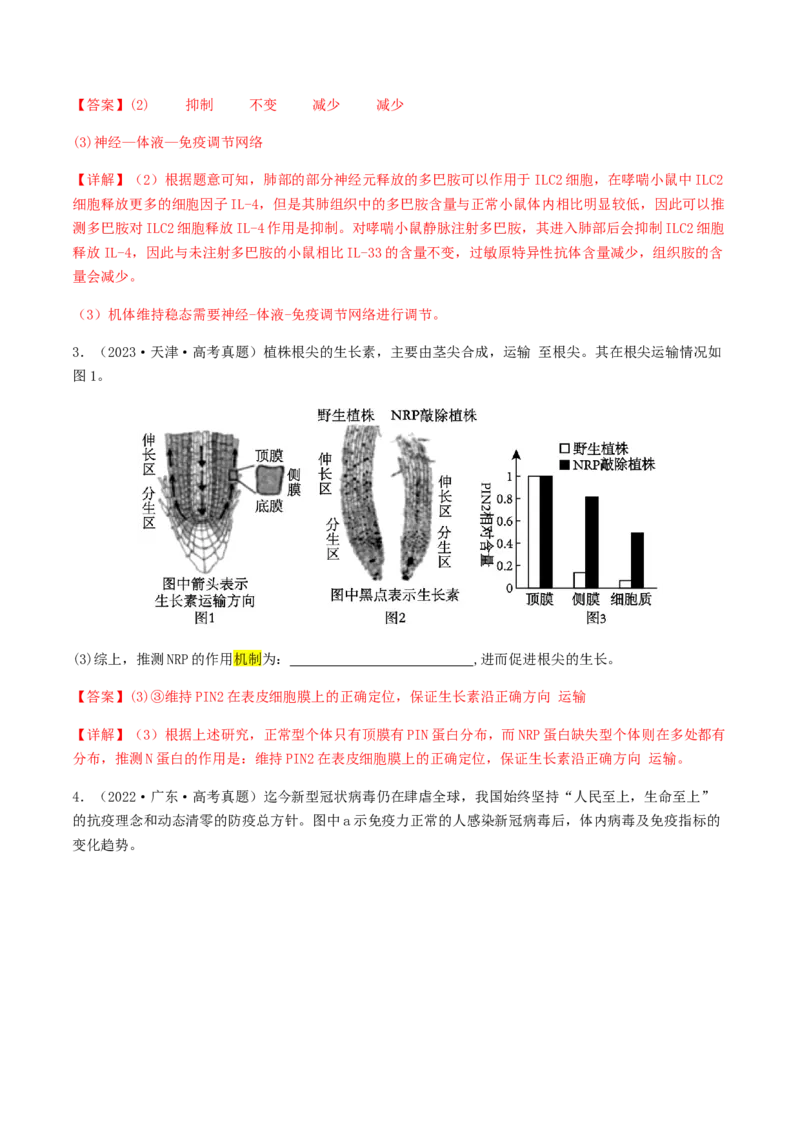 抢分12非选择题冲刺篇（教师版）_2024年新高考资料_5.2024三轮冲刺_备战2024年高考生物抢分秘籍（新高考专用）321842314