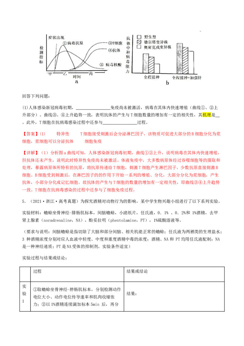 抢分12非选择题冲刺篇（教师版）_2024年新高考资料_5.2024三轮冲刺_备战2024年高考生物抢分秘籍（新高考专用）321842314