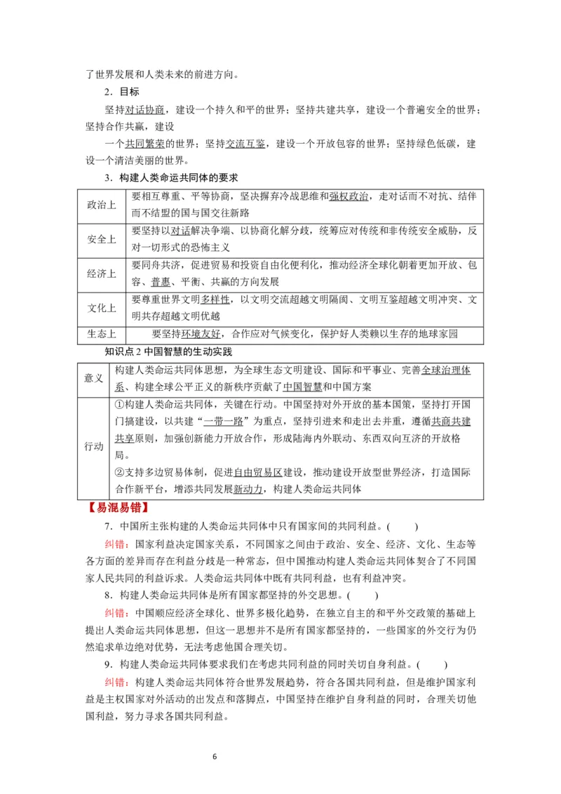 第05课中国的外交（讲义）（解析版）_新高考复习资料_2024年新高考资料_一轮复习资料_完2024年高考政治一轮复习讲练测（课件+讲义+练习）（新教材新高考）_选择性必修1