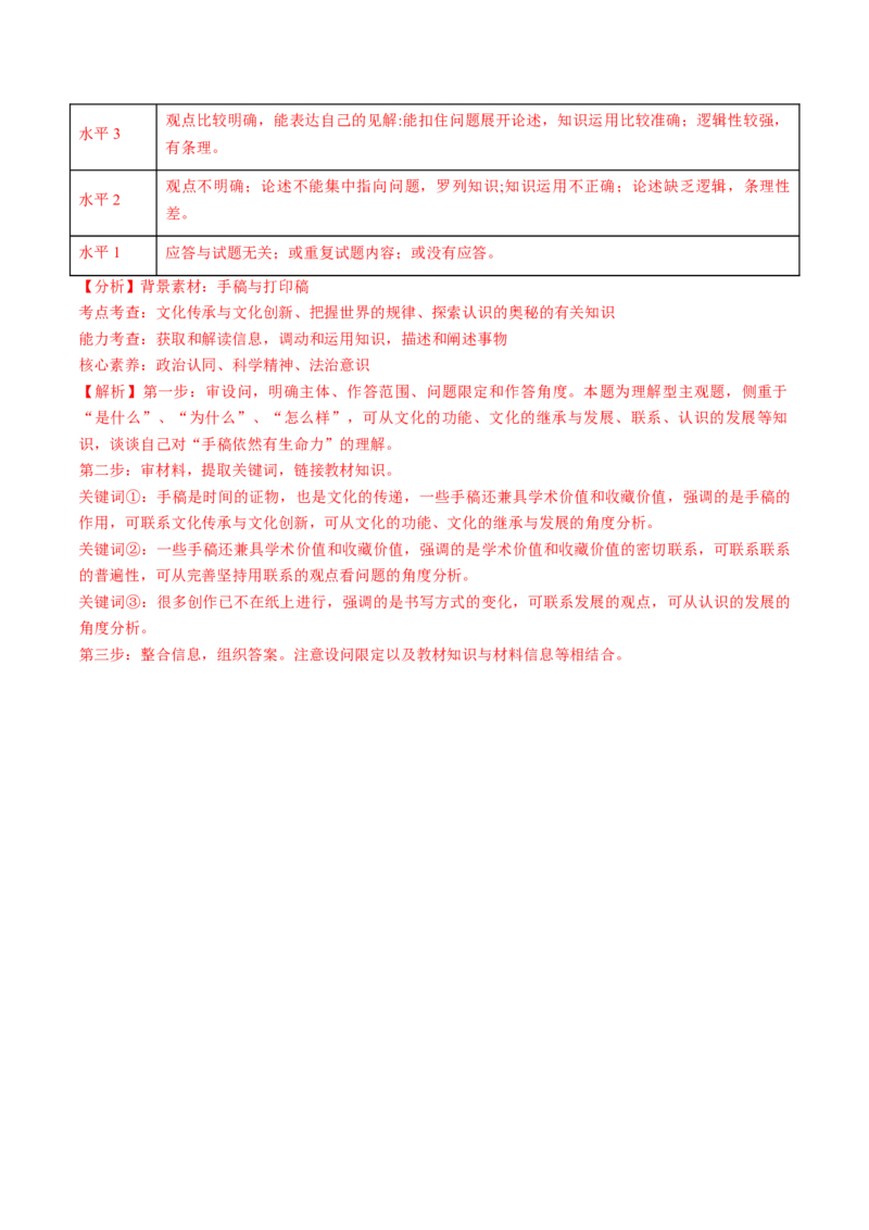 第24讲继承发展中华优秀传统文化（讲义）（解析版）_新高考复习资料_2025年新高考资料_2025年高考政治一轮复习讲练测（新教材新高考）