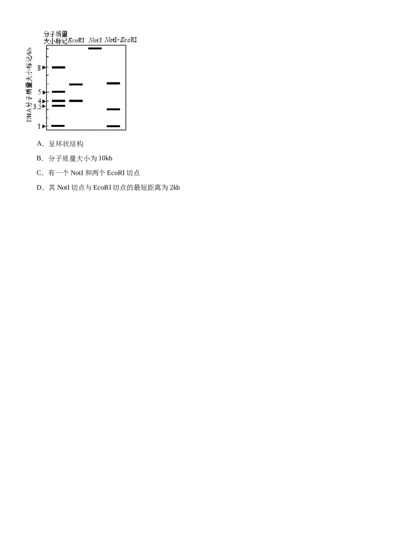 专题五生物技术与工程（选择题特训）-2024年高考生物二轮复习专题训练（全国通用）（原卷版）_2024年新高考资料_2.2024二轮复习_2024年高考生物二轮复习专题训练（全国通用）