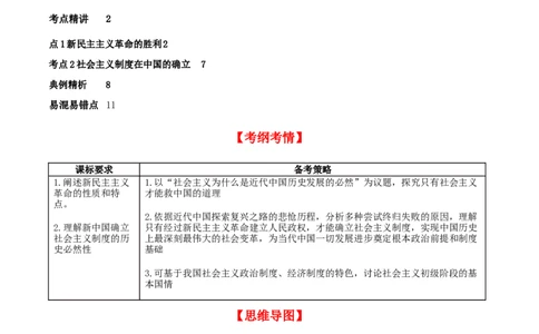 第二课只有社会主义才能救中国（精品讲义）_新高考复习资料_2024年新高考资料_一轮复习资料_完2024年高考政治一轮复习考点帮（课件+讲义+练习）（新教材新高考）