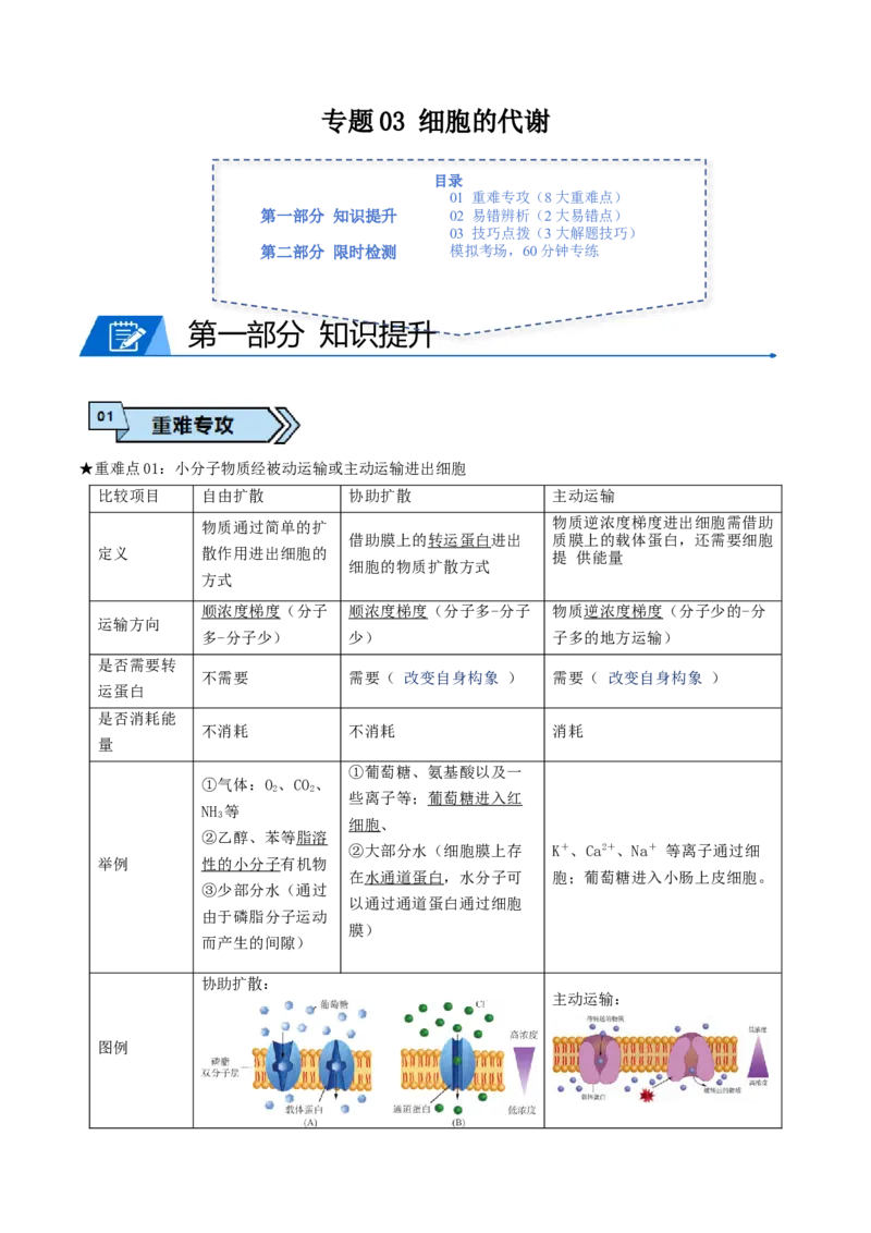 专题03光合作用及呼吸作用（解析版）_2024年新高考资料_3.2024专项复习_2024年高考生物热点&middot;重点&middot;难点专练（上海专用）
