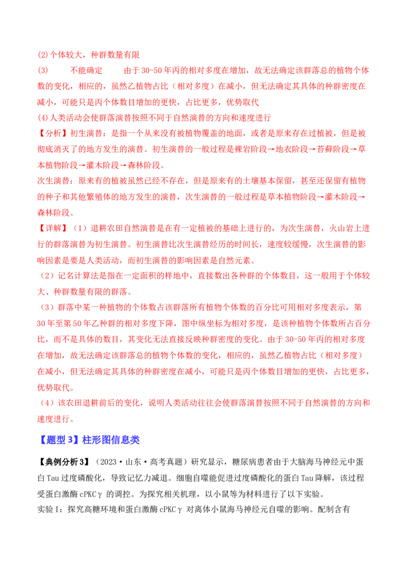 专题11情境信息类（解析版）_2024年新高考资料_2.2024二轮复习_2024年高考生物二轮热点题型归纳与变式演练（新高考通用）