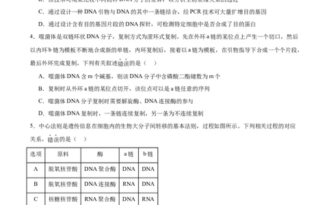 专题21DNA分子的结构、复制与基因的本质（原卷版)_2024年新高考资料_3.2024专项复习_备战2024年高考生物一轮复习重难点专项突破