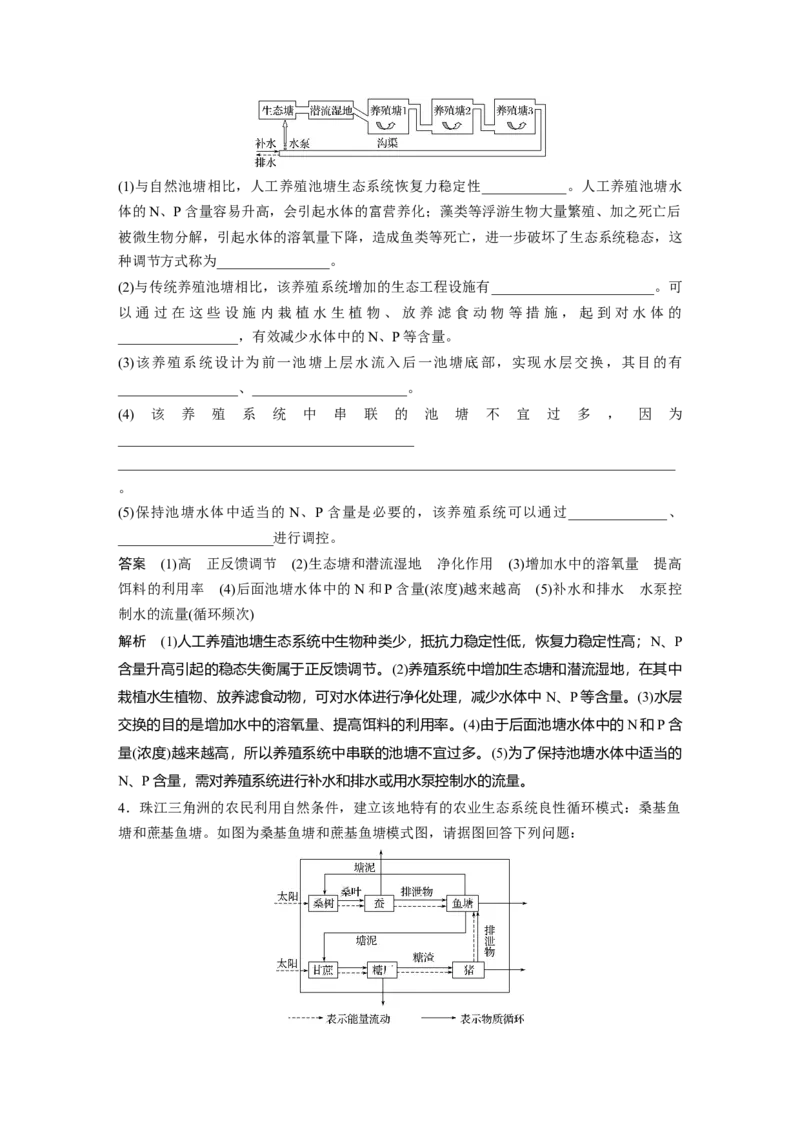 2022年高考生物一轮复习第10单元第36讲　生态工程_新高考复习资料_2022年新高考复习资料_2022年一轮复习最新版_1.2022年高考生物一轮复习全国通用版