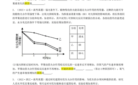 抢分12非选择题冲刺篇（学生版）_2024年新高考资料_5.2024三轮冲刺_备战2024年高考生物抢分秘籍（新高考专用）321842314