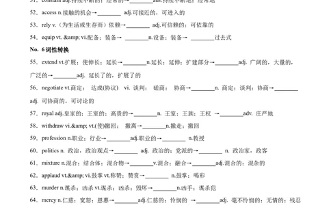 专题01构词法之组合练-2024年新高考英语一轮复习练小题刷大题提能力（原卷版）_03高考英语_新高考复习资料_2024年新高考资料_一轮复习资料_第一部分练小题