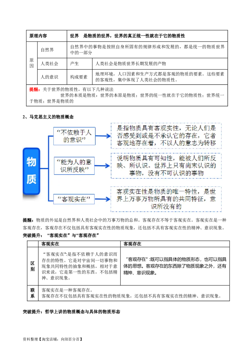 专题08辩证唯物主义（讲义）（解析版）_新高考复习资料_2024年新高考资料_二轮复习资料_2024年高考政治二轮复习讲练测（新教材新高考）_配套讲义（原卷版+解析版）