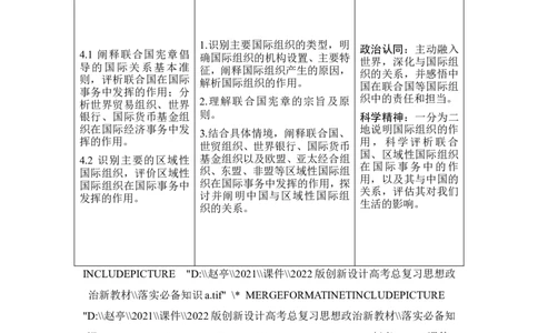 第八课　主要的国际组织_新高考复习资料_2022年新高考资料_2022版高三政治总复习专用（新高考-新教材版）_配套课件及电子版文档选择性必修1当代国际政治与经济